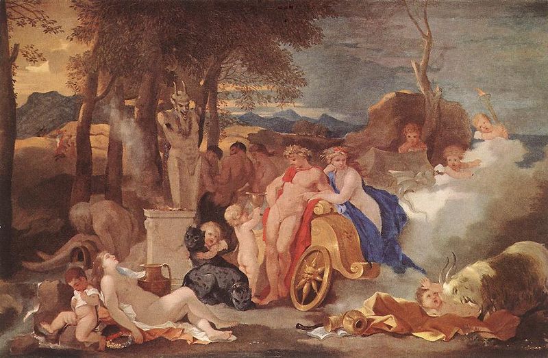 Bacchus and Ceres with Nymphs and Satyrs